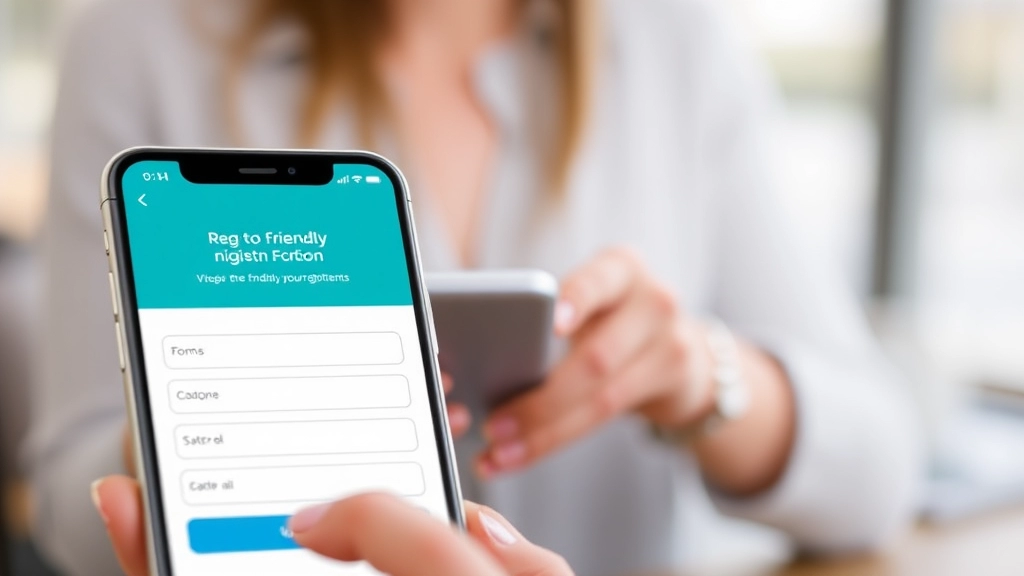 Using Online Forms for Mobile-Friendly Registration