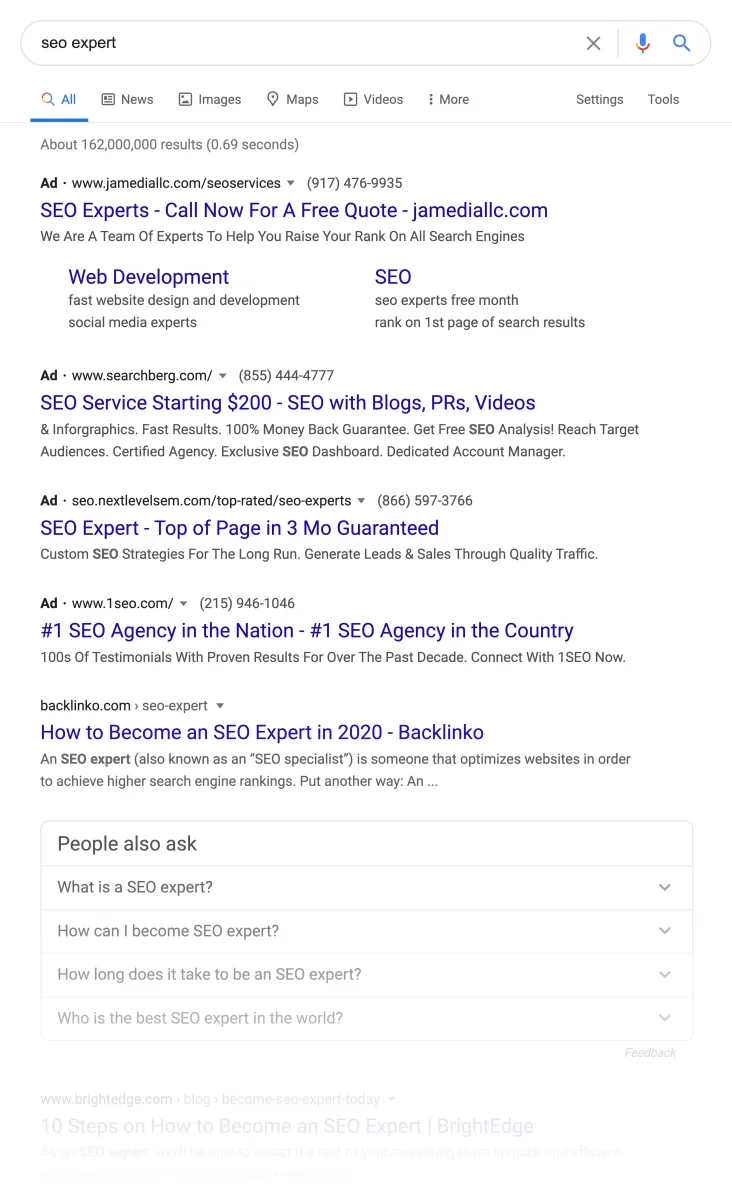 SEO performance tracking and refinement